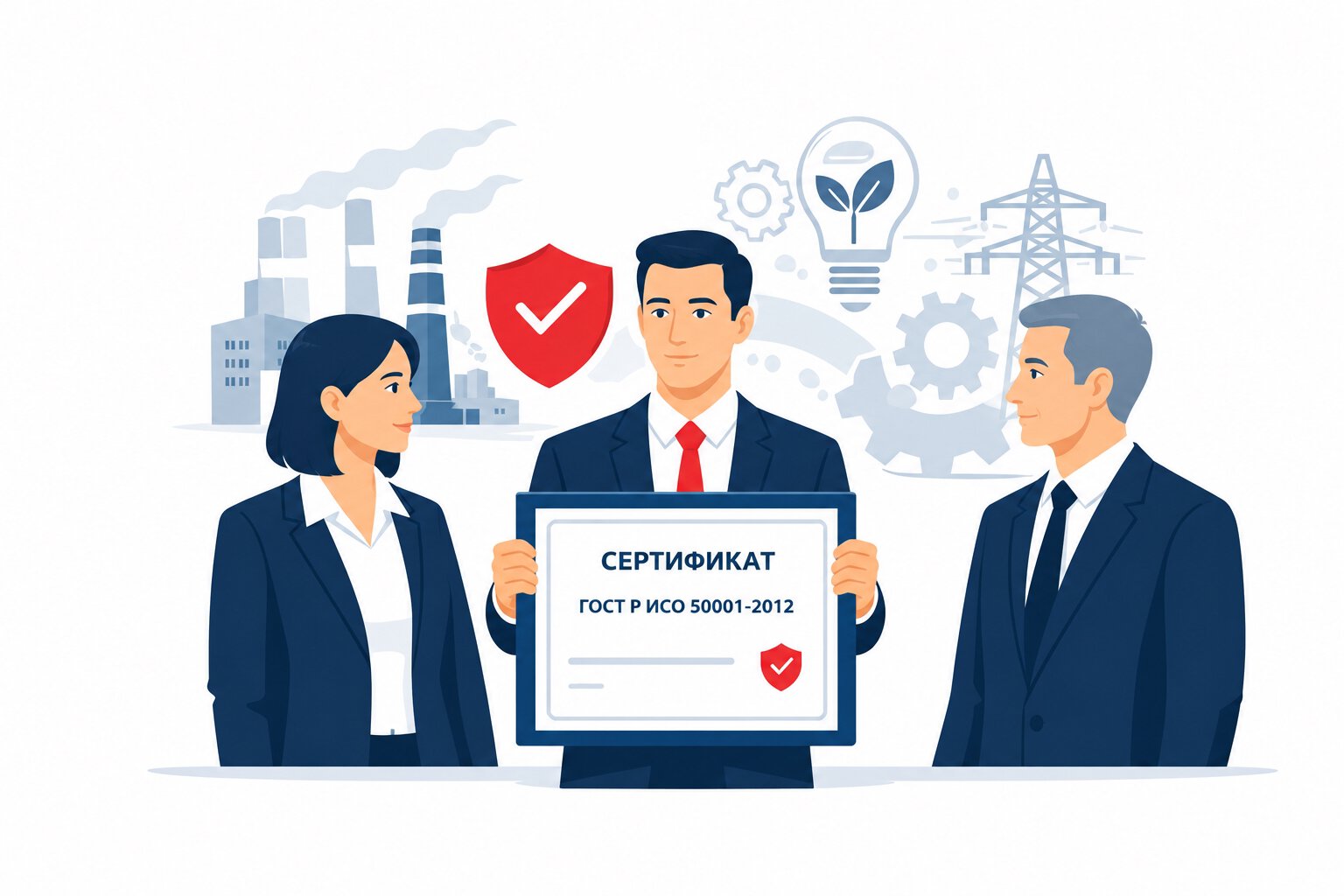 Оформление сертификата ГОСТ Р ИСО 50001-2012 в Иванове и по всей Ивановской области