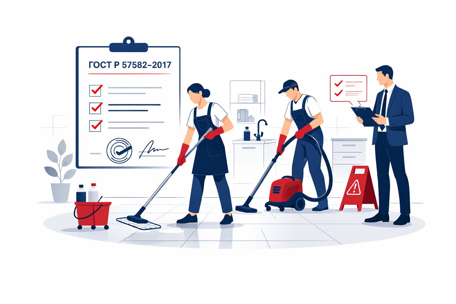 Показатели качества услуг профессиональной уборки