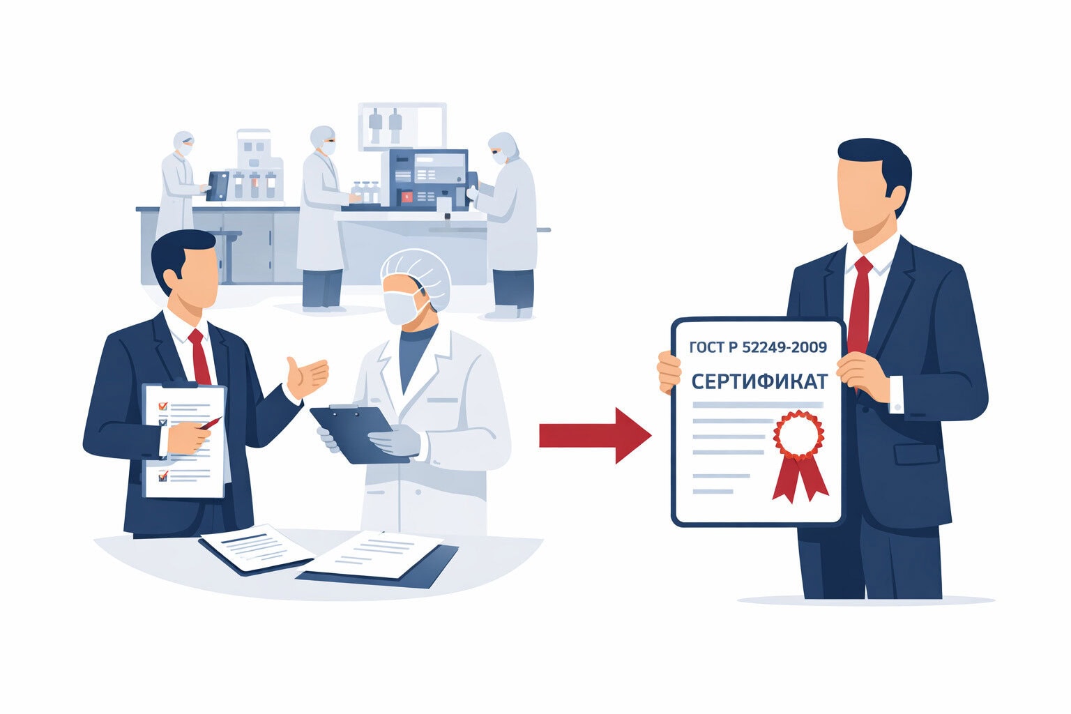 Процедура сертификации ГОСТ Р 52249-2009 в Иванове