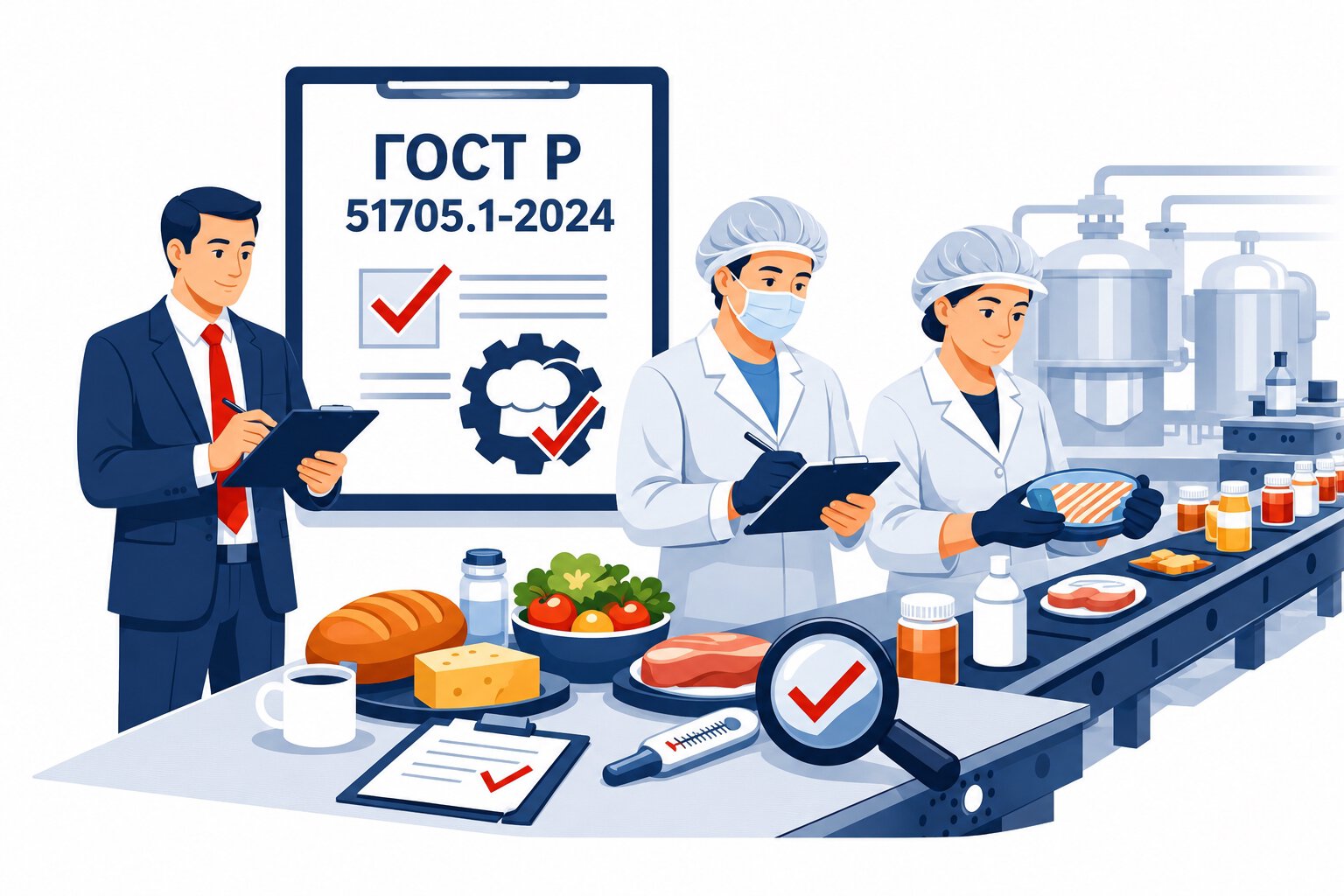 Оформление ГОСТ Р 51705.1 2024 ХАССП в Иванове
